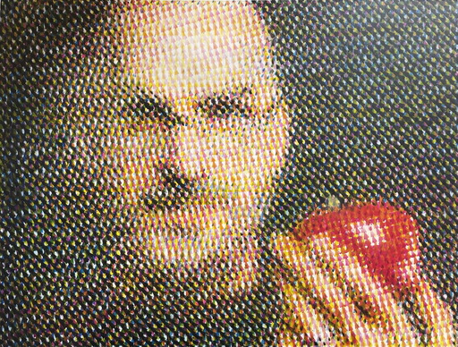Thomas BAUMGÄRTEL - Pittura - Aplle (Steve Jobs)