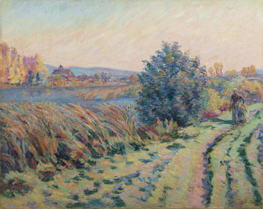 Armand GUILLAUMIN - Painting - Chemin de campagne