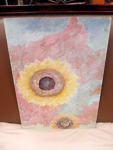 Heinz DODENHOFF - Pintura - Kosmische Sonnen