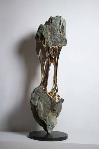 Romain LANGLOIS - Sculpture-Volume - La montagne et la rivière