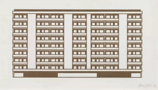 Julian OPIE - Print-Multiple - Apartment 10