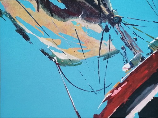 Diana KIROVA - Painting - Fly VIII