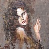 Donatella MARRAONI - Painting - it's always the same, same old story
