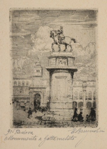 Emanuele BRUGNOLI - Print-Multiple - Monumento a Gattamelata - Padova