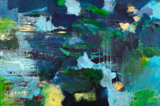 Sonja KALB - Painting - Blue Mountains I