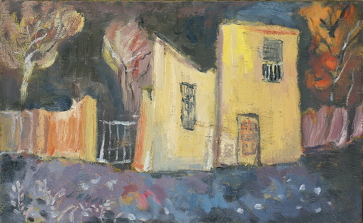 José FRAU - Painting - casas
