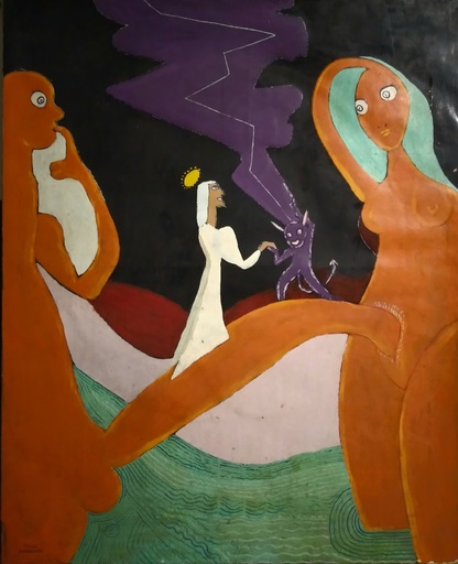 Ruytchi SOUZOUKI - Gemälde - Cordon ombilical