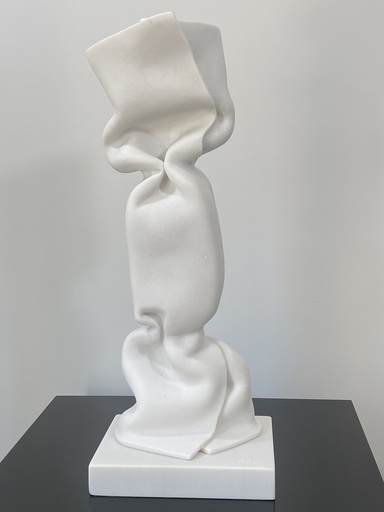 劳朗丝·冉凯勒 - 雕塑 - Wrapping Marbre Blanc Carrare 