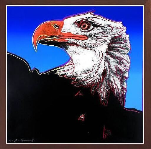 安迪·沃霍尔 - 版画 - Bald Eagle (F&S.II.296)