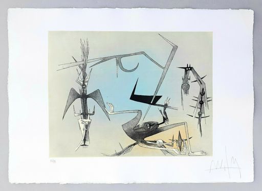 Wifredo LAM - Estampe-Multiple - Visible invisible