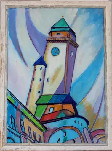 Youri FRANTSOUSOV - Pittura - Turm