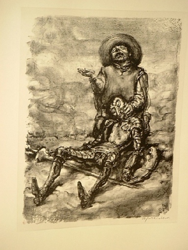 Andreas Paul WEBER - Print-Multiple - Die Klage des Sancho Pansa.