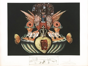 Salvador DALI - Print-Multiple - Les Chairs Monarchiques