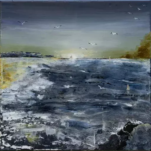 Yannick BERNARD - Gemälde - Au crépuscule