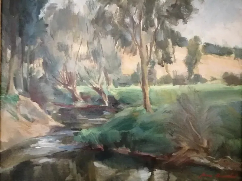 Paysage de Provence by Jean BOUCHET buy art online artprice