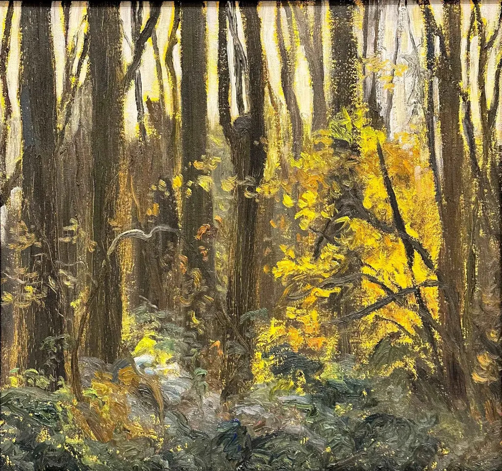 Early Autumn Light 版画 Dark Forms Autumn Light by | Paul CHIZIK | buy art online